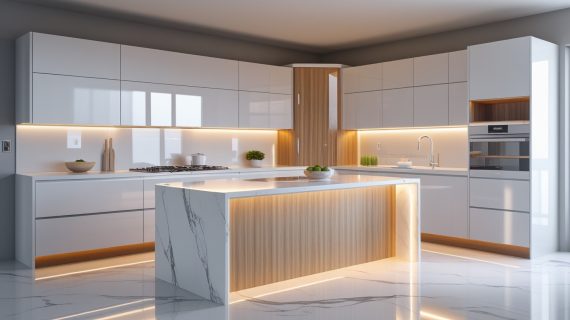 Leonardo_Phoenix_10_Modern_kitchen_set_with_sleek_handlefree_u_3